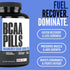 Crazy Muscle BCAA Pills, 2:1:1 Ratio of Branched Chain Amino Acids, 1000mg per Pill, 120 Tablets
