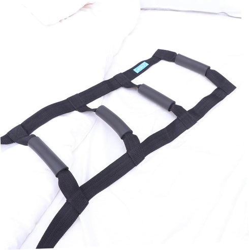 Ipetboom Bed Support Sit Up Assist Device Pull Up Strap with Comfortable Grips