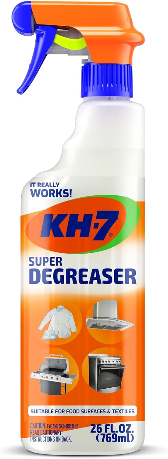 Heavy Duty Degreaser for Oven, Stove, Grill, Food Surfaces, Vehicles, 26 oz
