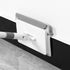 Baseboard Cleaner Tool with Handle, Wall Cleaner Mop Buddy with Extension Pole and 4 Reusable Pads