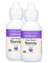 Nunaturals Clear Extract NuStevia, Plant-Based Sweetener, 2 Pack, 2 oz, Plastic