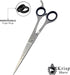 Professional Hair Cutting Scissors - Krisp Shave Japanese Stainless Steel Salon Barber Shears (7 Inch) for All Purpose