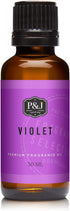 P&J Fragrance Oil - Violet Scent 30ml - Candle Scents, Soap Making, Diffuser Oil