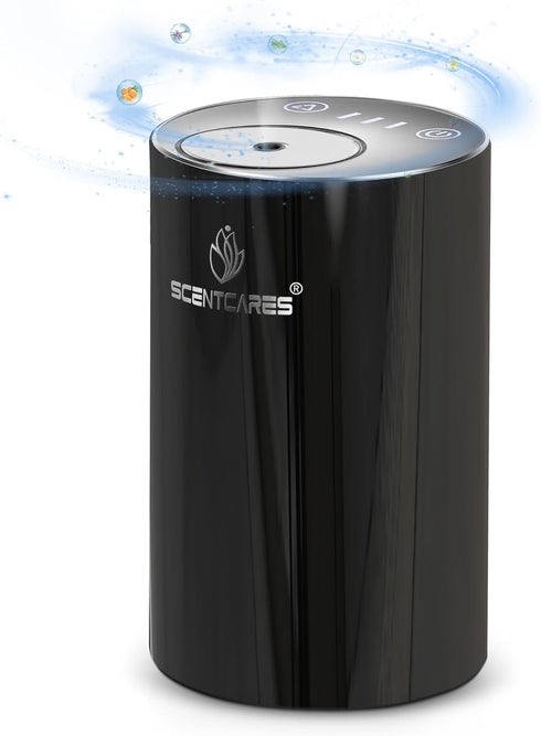 Waterless Oil Diffuser - Battery Operated Aromatherapy Diffuser with 3 Cold Mist & Timer