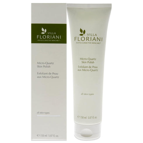 Villa Floriani Micro Quartz Skin Polish Women Scrub 5.07 oz, (I0106607) for Exfoliating Skin