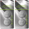 4-Pack 1632 Rechargeable Coin Cells for Tile Key Finder, 3.7V LIR1632 Lithium Button Battery