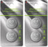 4-Pack 1632 Rechargeable Coin Cells for Tile Key Finder, 3.7V LIR1632 Lithium Button Battery