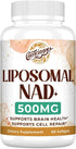 Liposomal NAD+ 500 MG Supplement, Superior Absorption, Healthy Aging, 60 Serving