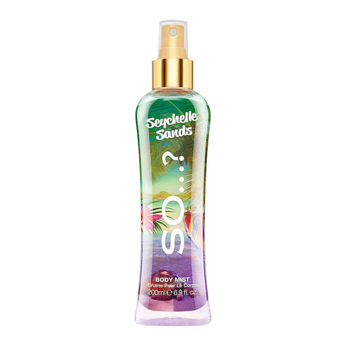 So…? Seychelle Sands Body Mist, Oriental Vanilla Body Spray for Women with Peach, Rose Notes - 6.9 oz Gifts
