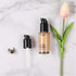 TIHOOD 10PCS Replacement Foundation Pump, Black Plastic Cosmetic Liquid Foundation Makeup Pump Replacement Tool