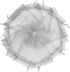 Wudygirl 100pcs Sheer Grey Organza Bags 5 x 7 Inch - Drawstring Transparent Jewelry Pouches for Party Favors