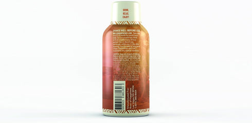 Kava and Wellness Shot, 2oz Tropical Mango Flavor, Non-Alcoholic Relaxing Dietary Supplement