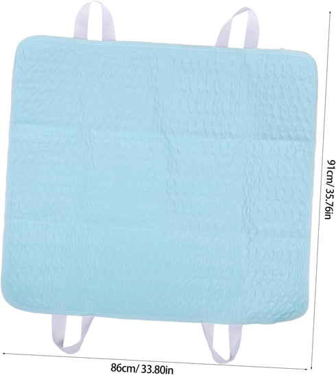 YOSADIER Washable Bed Pad for Adults and Reusable Changing Pad Liner with Handles Absorbent Protective Mattress Cover
