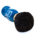Parker 100% Black Badger Shaving Brush with Blue Wood Handle & Stand, Premium Wet-Shaving Brush