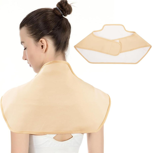 YCYuShen 1PCS Castor Oil Neck Shoulder Wrap, Castor Oil Wraps for Shoulder and