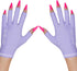 modelones UV Gloves for Gel Manicures, Premium UPF99+ Protection Gloves for UV/LED Nail Lamp, Purple