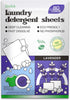 Soulink Laundry Detergent Sheets, Eco Friendly, Up to 80 Loads, Liquidless Soap Strips, Hypoallergenic, Safe for
