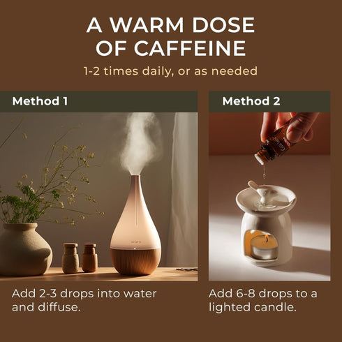 Gya Labs Coffee Essential Oil for Diffusers, 0.34 Fl Oz, 100% Pure Natural Coffee Oil for Hair, Skin, Aromatherapy