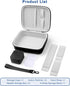 Krypthos Diabetic Supplies Travel Case, Portable Diabetes Organizer for Glucose Meter, Blood Sugar Test Strips Kit