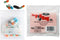 Medicine Pill Organizer with Labels for AM/PM, Resealable Disposable Pill Pouches, XL Size, 50 Count