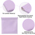4pcs Pocket Cosmetic Bag for Women, Portable Waterproof Leather Organizer Pouch, Mini PU Leather Pouches for Travel