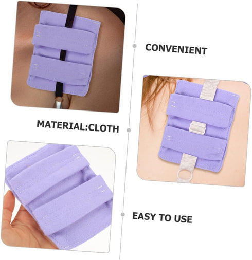 Ipetboom Chest Port Support Pillow - Soft Strap Pads for Postoperative Comfort