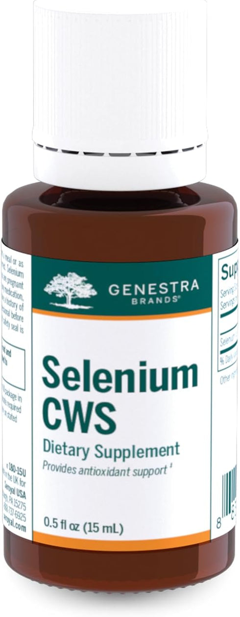 Selenium CWS by Genestra Brands | Antioxidant Nutrient Support, 0.5 fl. oz.