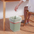 Clear Drawstring Garbage Bags, Kitchen Trash Bags, 240 Bags (4 Rolls, 3 Gallon)