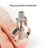 Ingrown Toenail Lifter Tool, Stainless Steel Clamp for Ingrown Toenail Care, Professional Foot Care Tool, Silver