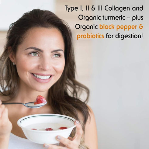 Garden of Life Multi-Sourced Protein Hydrolyzed Collagen Peptides Powder - for Joints Mobility, Apple Cinnamon,
