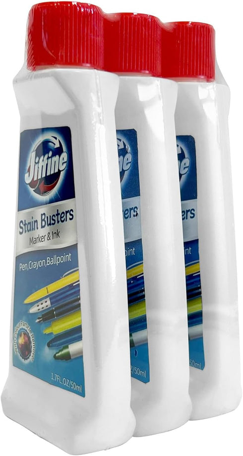 Laundry Stain Remover for Marker, Ink, and Ballpoint Pen Stains - 50ml, 3 Bottles