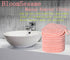 Reusable Makeup Remover Cloths - Soft Microfiber Facial Cleansing Pads for Face, Eye, Lips (12 Pack, Coral)