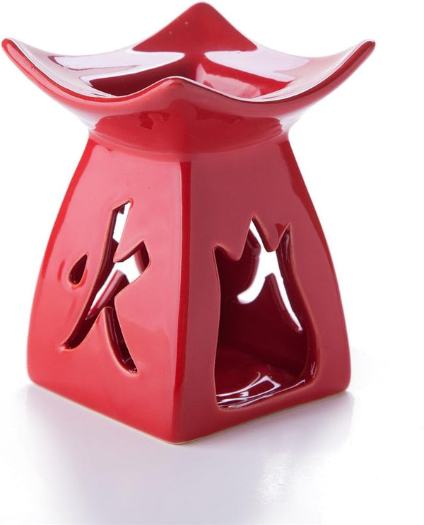 Feng Shui Zen Ceramic Essential Oil Burner Diffuser Tea Light Holder Great