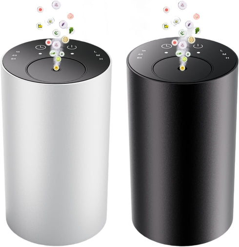 SVNWKRE Waterless Essential Oil Diffuser, Portable Aromatherapy Diffuser, Mini Scent Machine, Battery Operated,