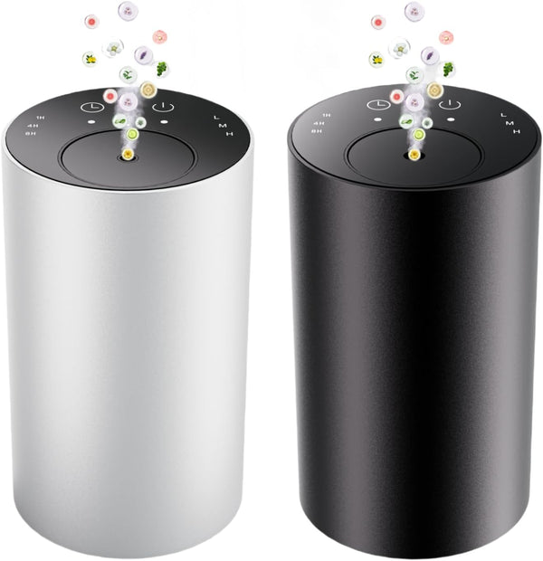 SVNWKRE Waterless Essential Oil Diffuser, Portable Aromatherapy Diffuser, Mini Scent Machine, Battery Operated,
