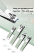Professional Nail Clipper Pedicure Set,Manicure Set Personal Care, Nail Clipper Kit,Nail Tools with Luxurious Travel Case, Gifts for Men Women Family Friend,Green (12 Pieces)