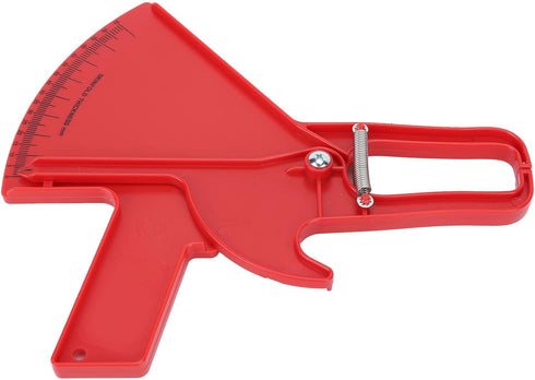 ZJchao Body Fat Caliper, Professional Double Spring Skinfold Calipers and Body Fat Tape Measure Tool for BMI