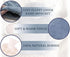 3 in 1 Hot Water Bottle Pouch, Hot Bottle Bag, Hot Water Bottle with Waist Cover, Warm Water Bag, Hot Water Bottle Pouch with Soft Belt, with Eye Mask+Funnel, for Pain Relief Waist Back Neck