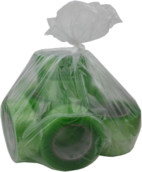 Cand 18 Gallon Large Trash Bags, 70 Counts, Clear Lawn and Leaf Bags