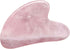 Natural Rose Quartz Gua Sha Massage Tool for Body Skin Facial, Crystal Scraping Board for SPA Therapy
