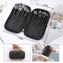 MAGEFY Makeup Brush Set, 22 Pcs Premium Synthetic Brushes with Case, Travel Makeup Brushes (Black)