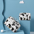KITENROM Portable Medium Makeup Bag Cosmetic Pouch Case for Women, Waterproof Make Up Organization (Print Cow)