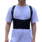 Rib Brace Chest Binder Belt for Men and Women, Breathable Support Wrap for Cracked, Fractured Ribs Protection (Large)