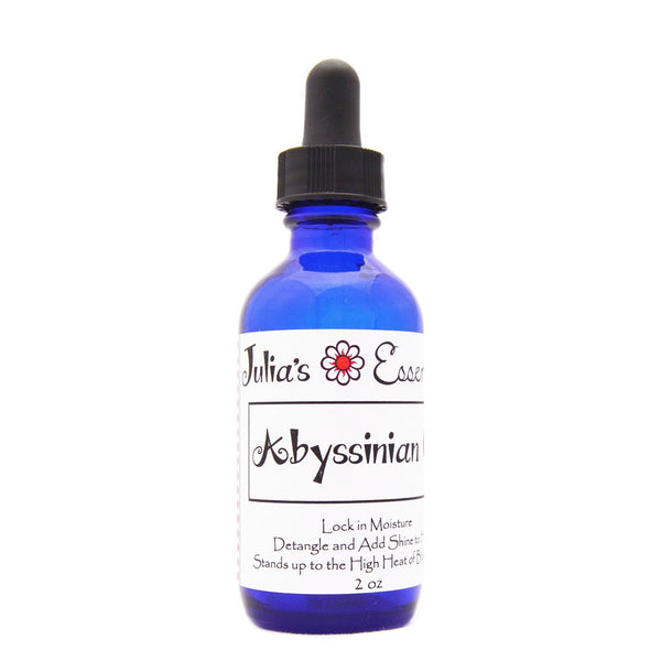 Julia's Essentials 100% Pure Abyssinian Oil, Revivify Dry Damaged Hair, 2oz