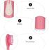 SOLUSTRE Sonic Electric Toothbrush Portable Teeth Cleaning Brush for Adults Rechargeable Pink Personal Care Oral