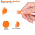 Tongue Scraper - Plastic Tongue Cleaning Brush, Portable Freshen Breath Tool for Oral Care