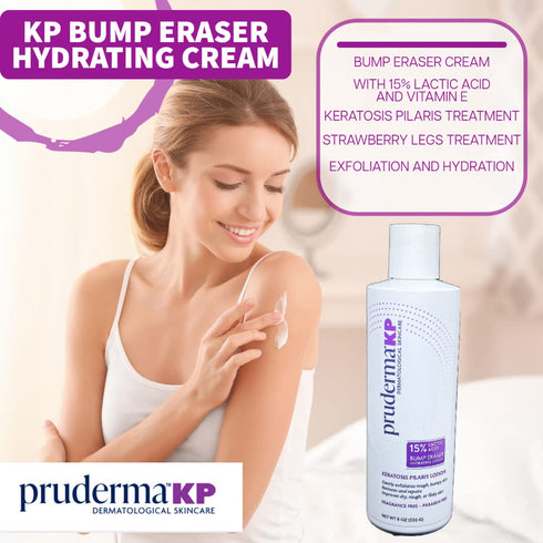 KP Keratosis Pilaris Treatment, Hydrating Lotion for Rough Bumpy Dry Skin, Moisturizing Bumps Be Gone, 8 Oz