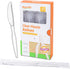 Clear Disposable Plastic Knives, Pack of 50, Individually Wrapped