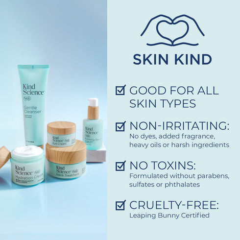 Kind Science by Ellen DeGeneres Gentle Face Cleanser - Makeup Remover with Vitamin C for Dry Skin - 4.5 fl oz