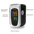 Pulse Oximeter Fingertip, Heart Rate Monitor with Large LED Display, Blood Oxygen Saturation Monitor for Adults and Kids, Accurate Fast SPo2 Reading Oxygen Meter with Lanyard (Black-Silver)